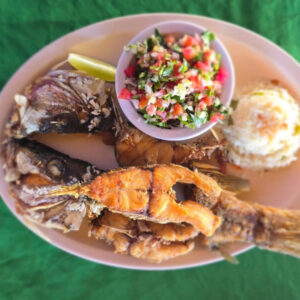 Pescado frito